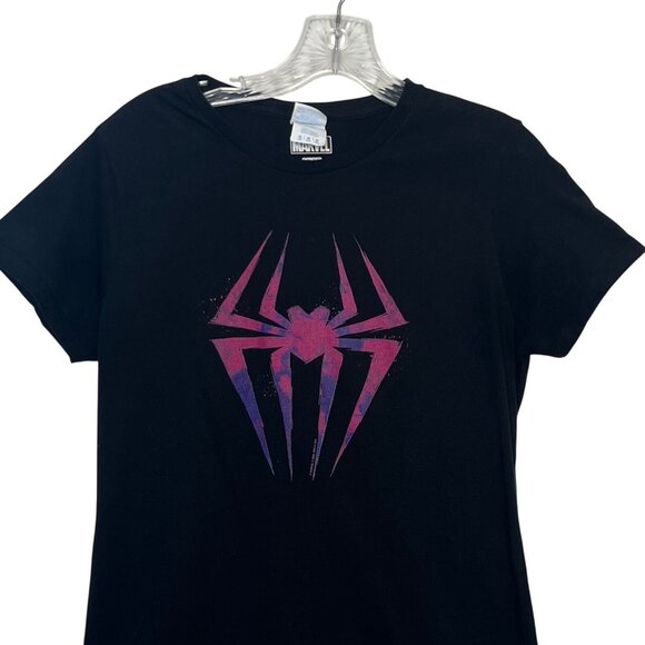Marvel Spider Man Across the Spider-Verse Spider Gwen Icon T-Shirt Girls Medium - Picture 3 of 9